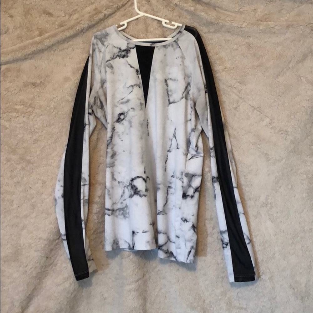 Reflex dry-fit mesh workout top